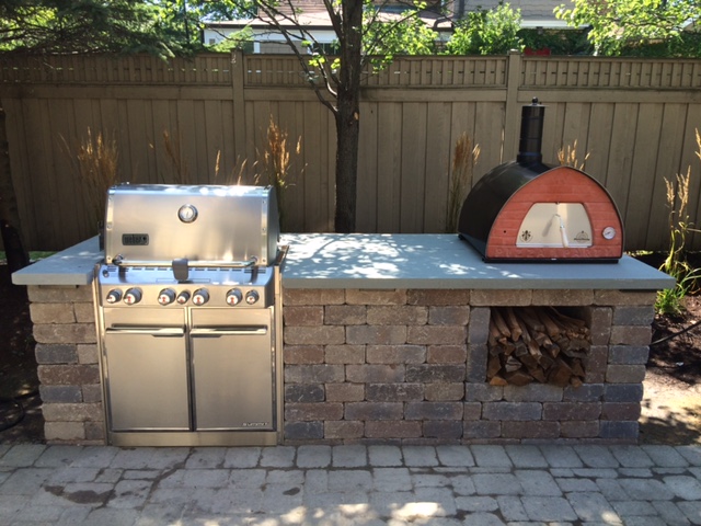 outdoor wood fired oven